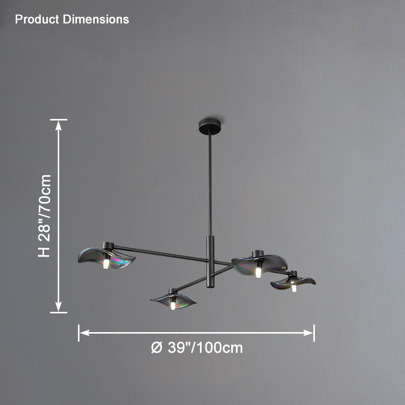 WOMO Lotus Leaf Arm Chandelier-WM2607 - Image 28