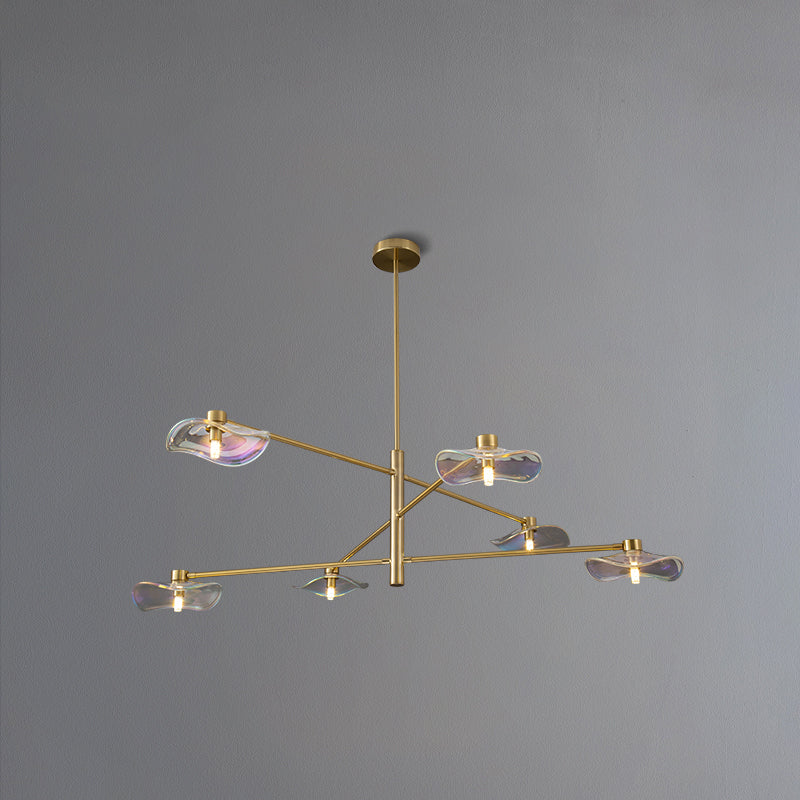 WOMO Lotus Leaf Arm Chandelier-WM2607 - Image 35
