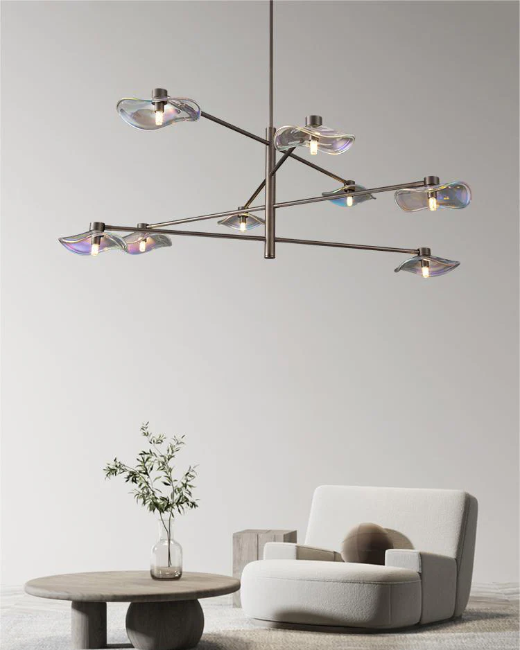 WOMO Lotus Leaf Arm Chandelier-WM2607 - Image 8