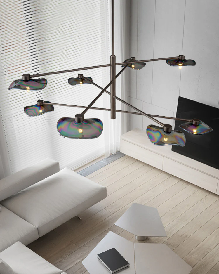 WOMO Lotus Leaf Arm Chandelier-WM2607 - Image 9
