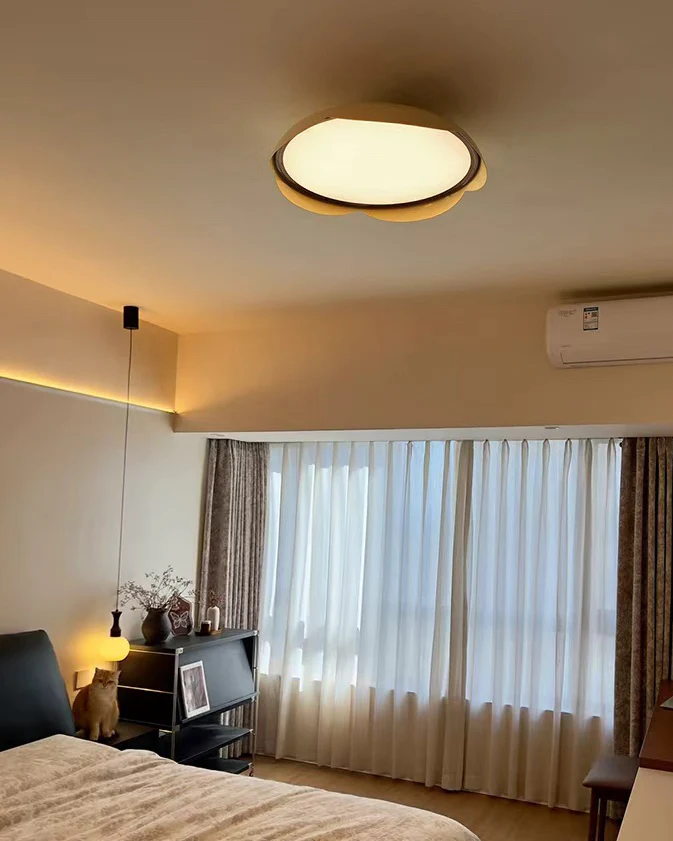 WOMO Lotus Round Flush Mount Ceiling Light-WM1211 - Image 3