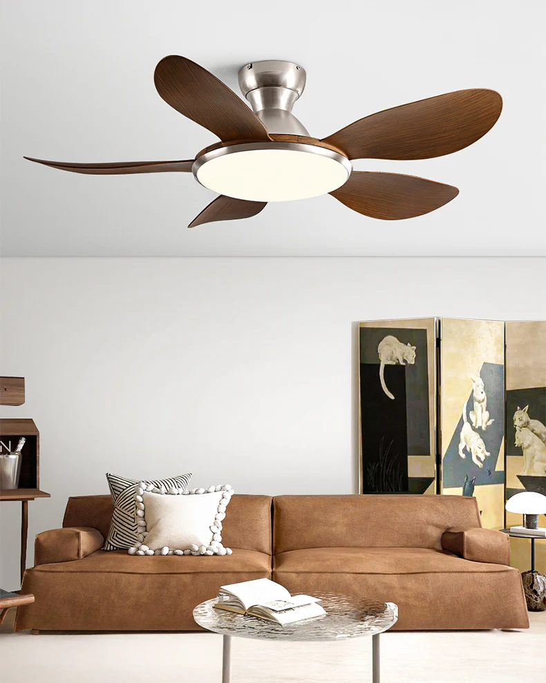 WOMO Low Profile Ceiling Fan with Bright Light - WM5155 - Image 13