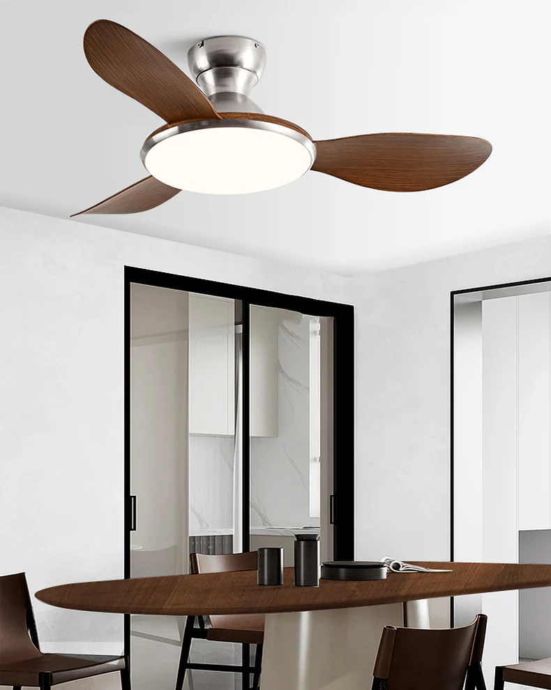 WOMO Low Profile Ceiling Fan with Bright Light - WM5155 - Image 6