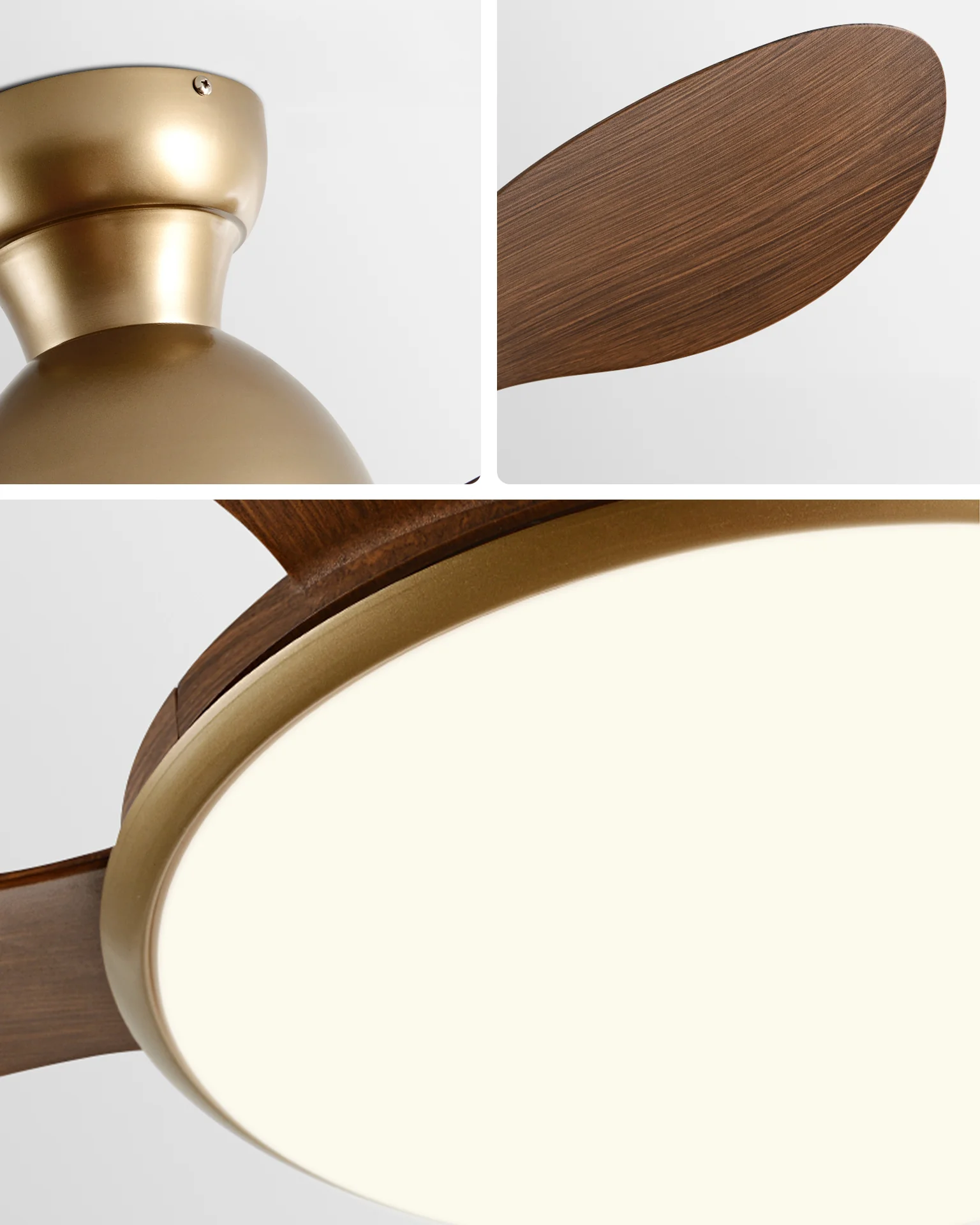 WOMO Low Profile Ceiling Fan Lamp- WM5164 - Image 7