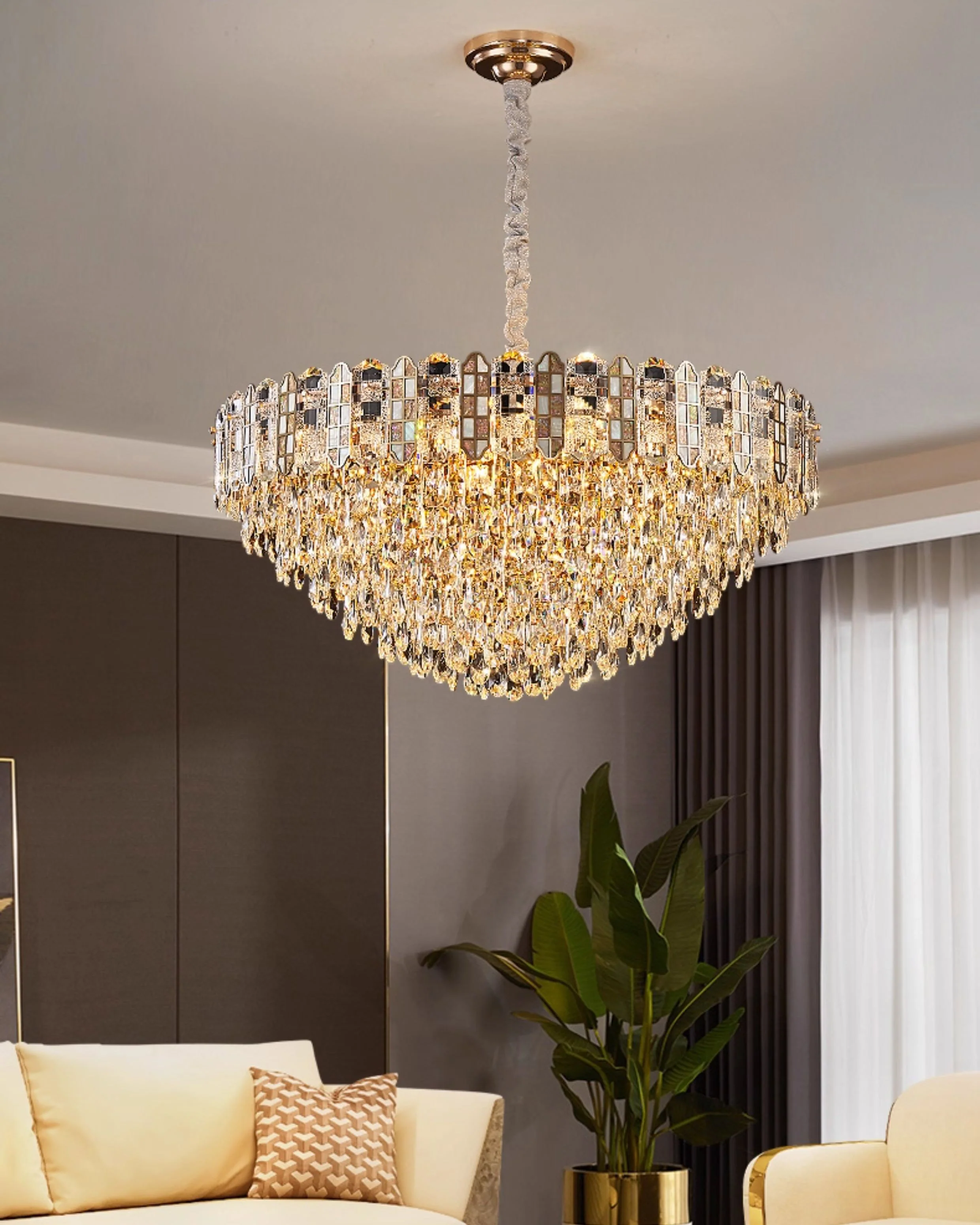 WOMO Luxury Crystal Chandelier-WM3037 - Image 5