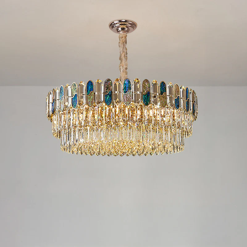 WOMO Luxury Shell Crystal Chandelier-WM3027 - Image 12