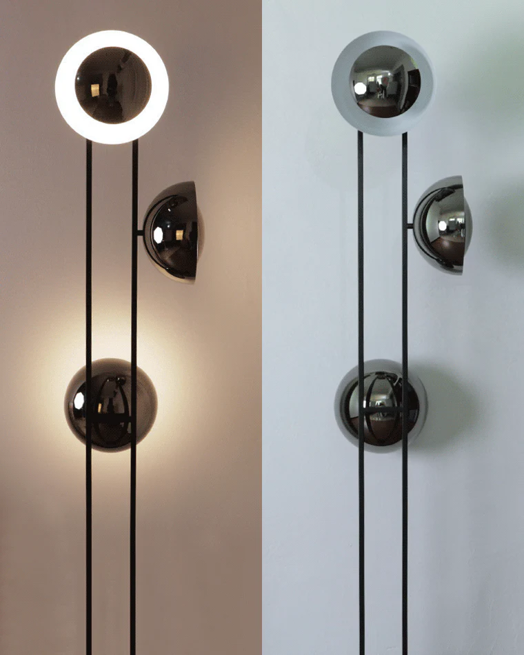WOMO 3-light Eclipse Floor Lamp-WM7050 - Image 7