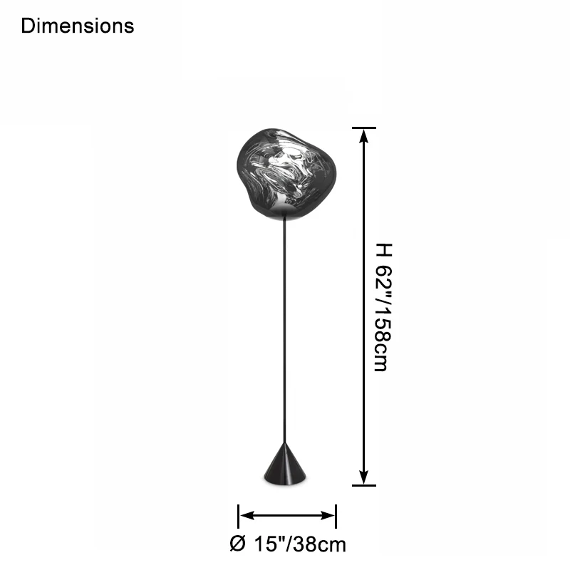 WOMO Melt Lava Floor Lamp-WM7113 - Image 12