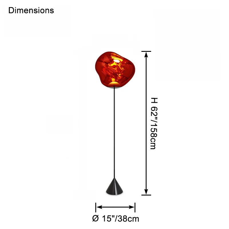 WOMO Melt Lava Floor Lamp-WM7113 - Image 14