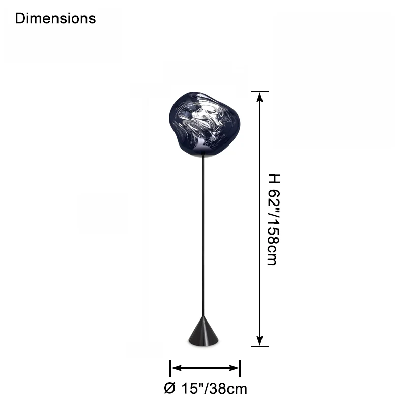 WOMO Melt Lava Floor Lamp-WM7113 - Image 16