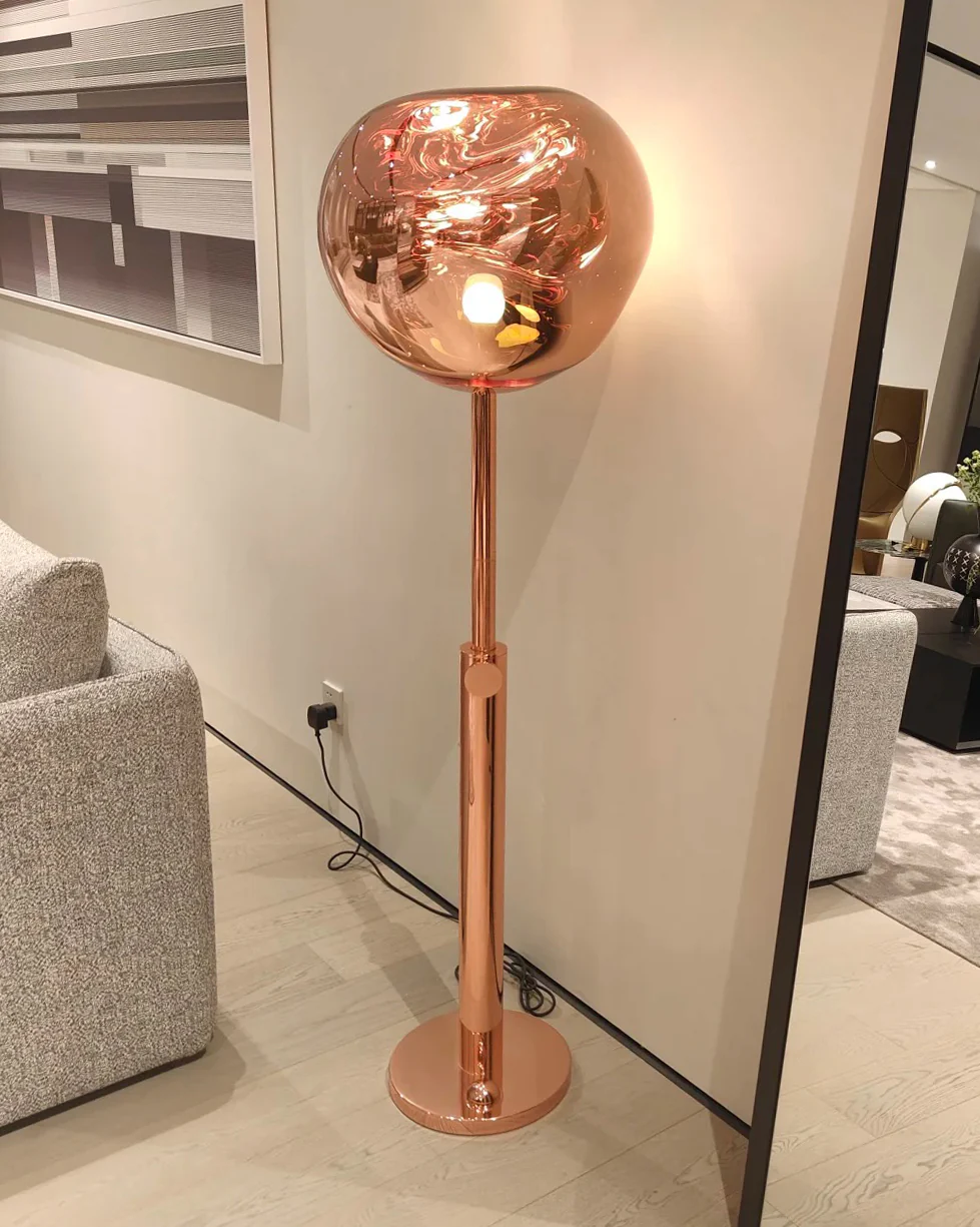 WOMO Melt Lava Telescoping Floor Lamp-WM7124 - Image 2
