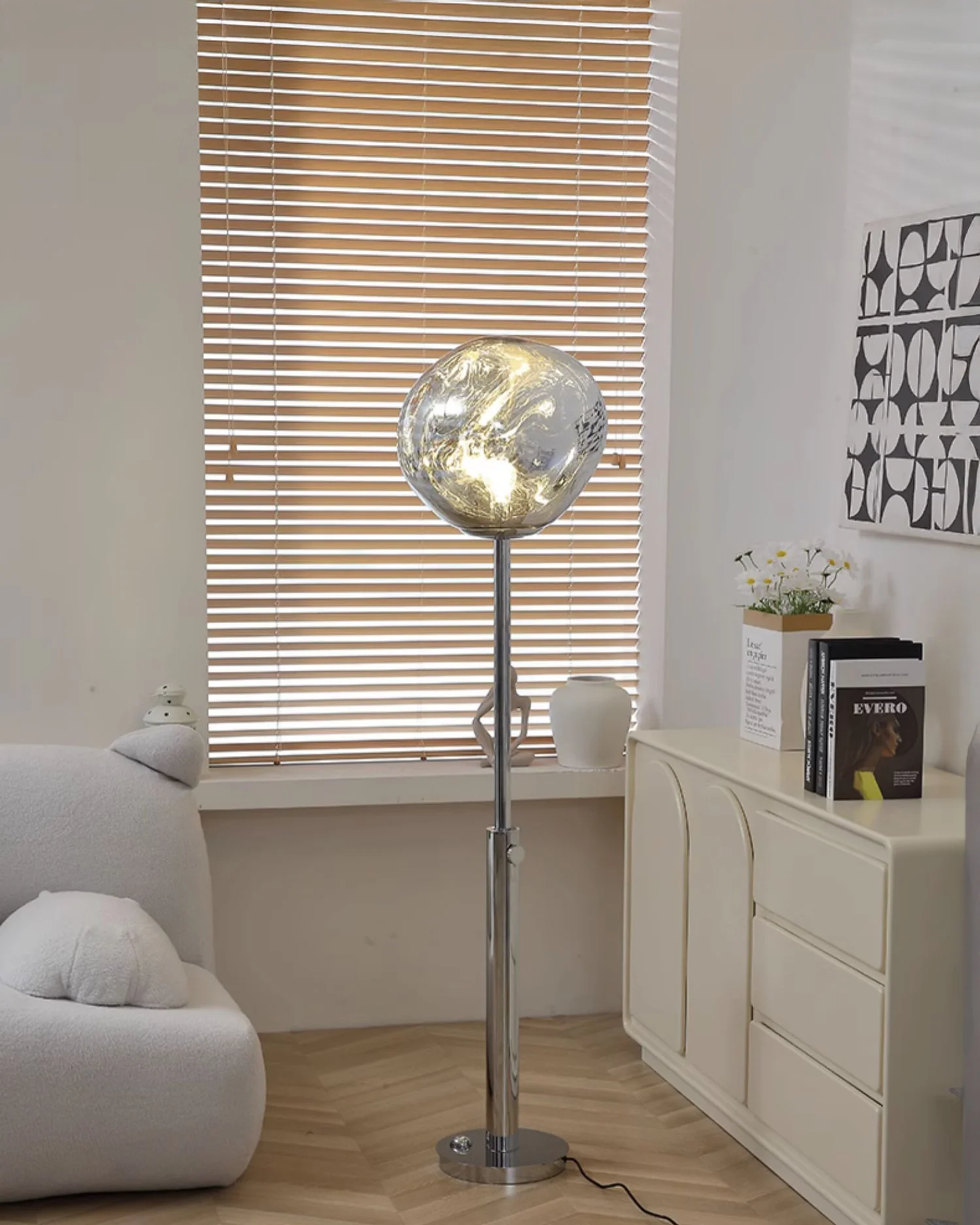 WOMO Melt Lava Telescoping Floor Lamp-WM7124 - Image 8