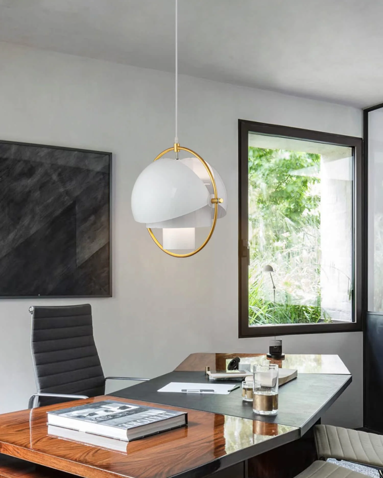 WOMO Adjustable Metal Globe Pendant Light-WM2564 - Image 11