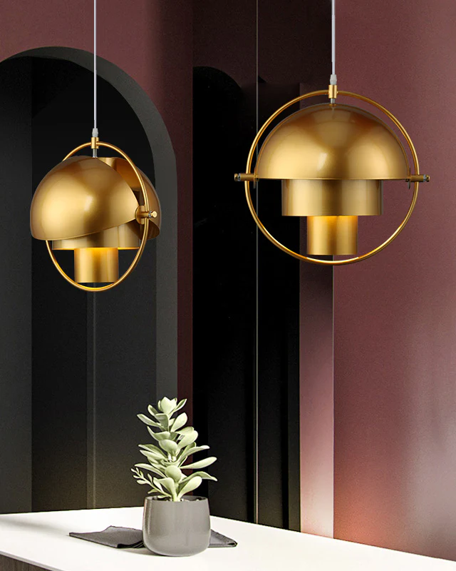 WOMO Adjustable Metal Globe Pendant Light-WM2564 - Image 12