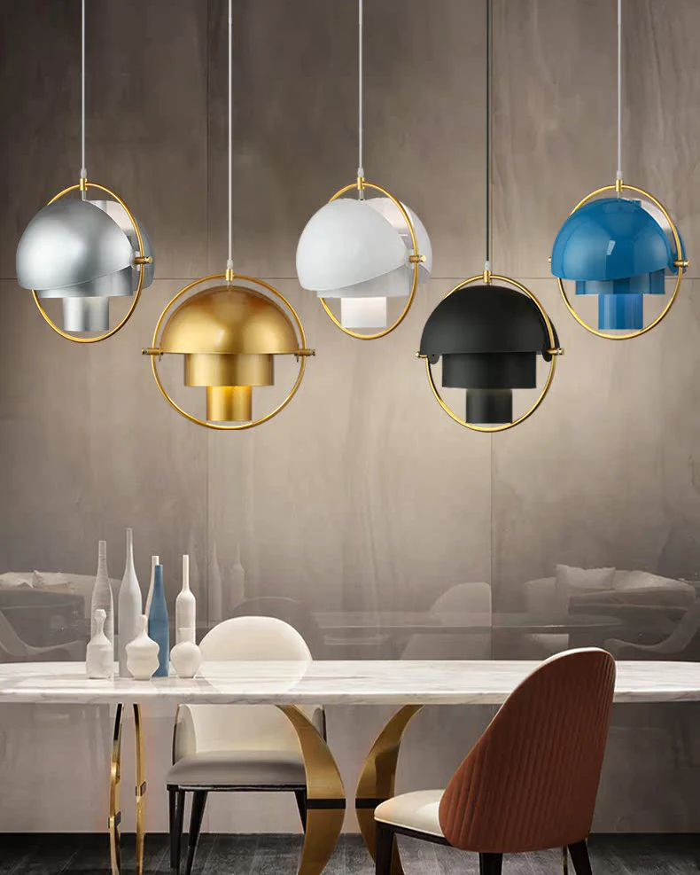 WOMO Adjustable Metal Globe Pendant Light-WM2564 - Image 2