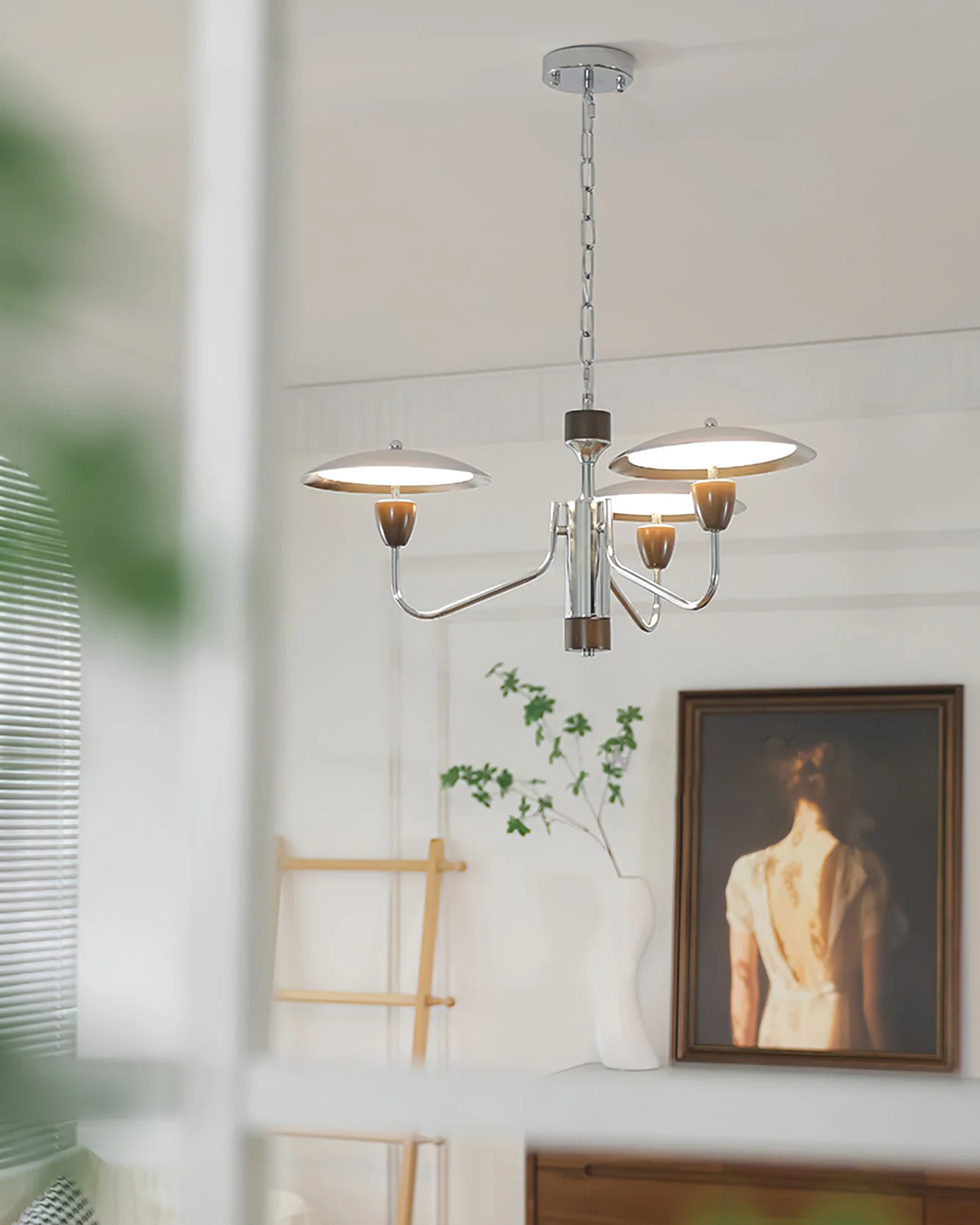 WOMO Mid Century Modern Arm Chandelier-WM2863 - Image 5