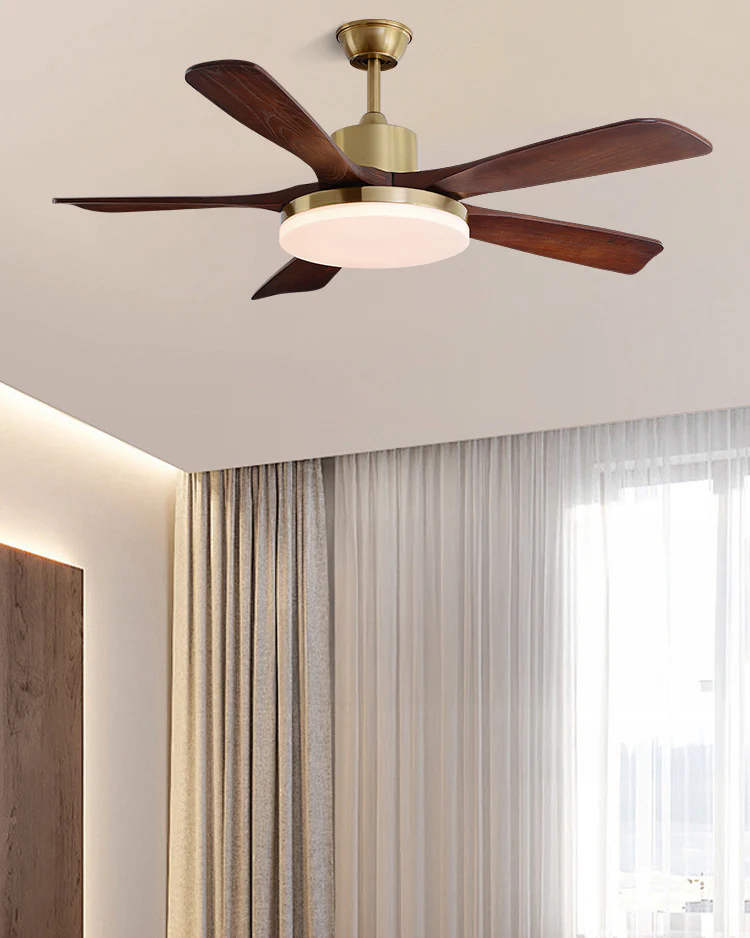 WOMO Mid Century Modern Ceiling Fan Lamp - WM5279 - Image 13