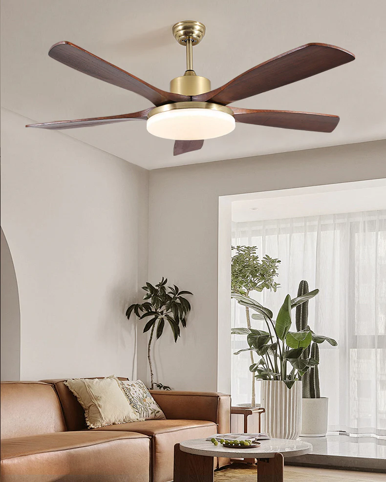 WOMO Mid Century Modern Ceiling Fan Lamp - WM5279 - Image 14