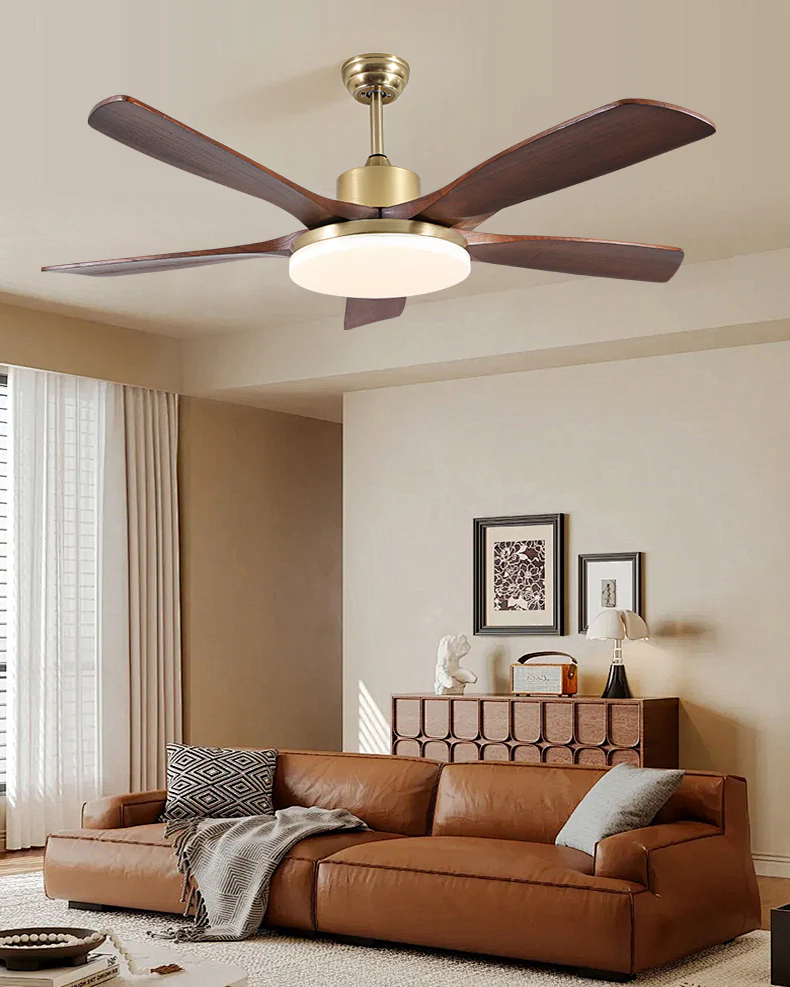 WOMO Mid Century Modern Ceiling Fan Lamp - WM5279 - Image 15