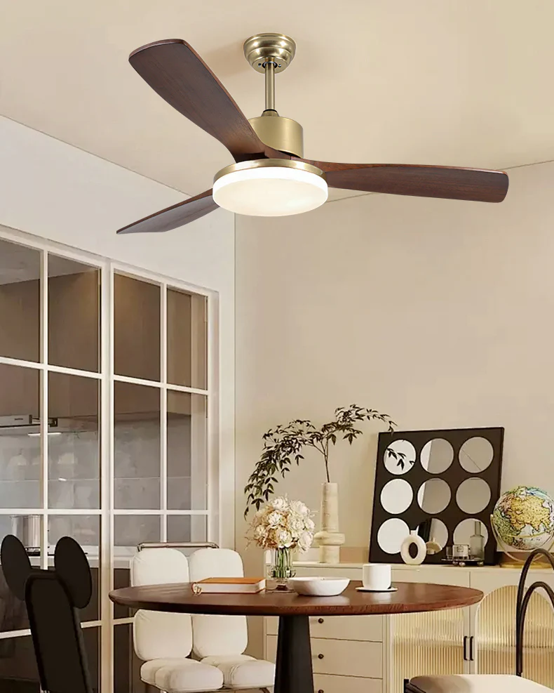 WOMO Mid Century Modern Ceiling Fan Lamp - WM5279 - Image 16