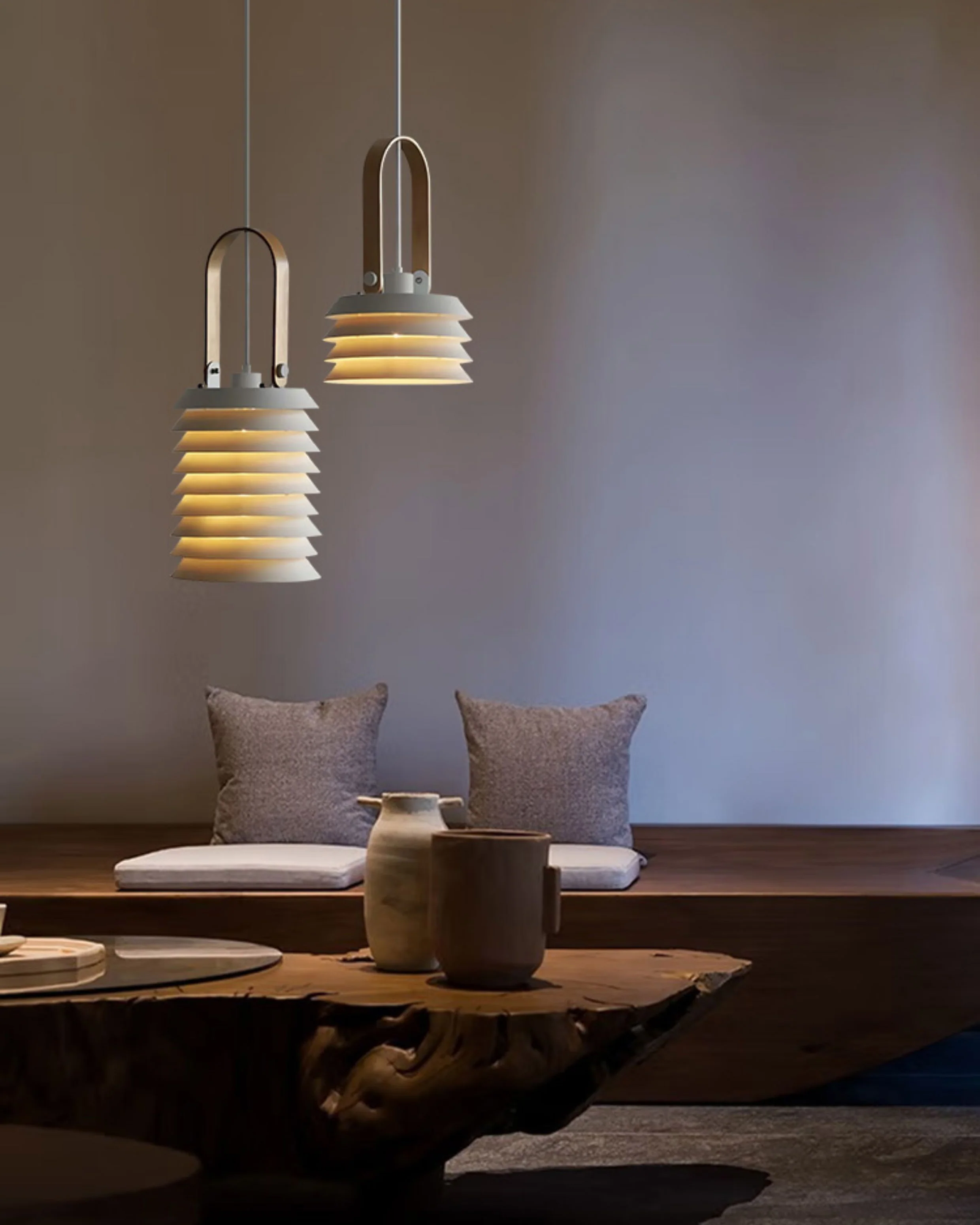 WOMO Minimalist Lantern Pendant Light-WM3015 - Image 5