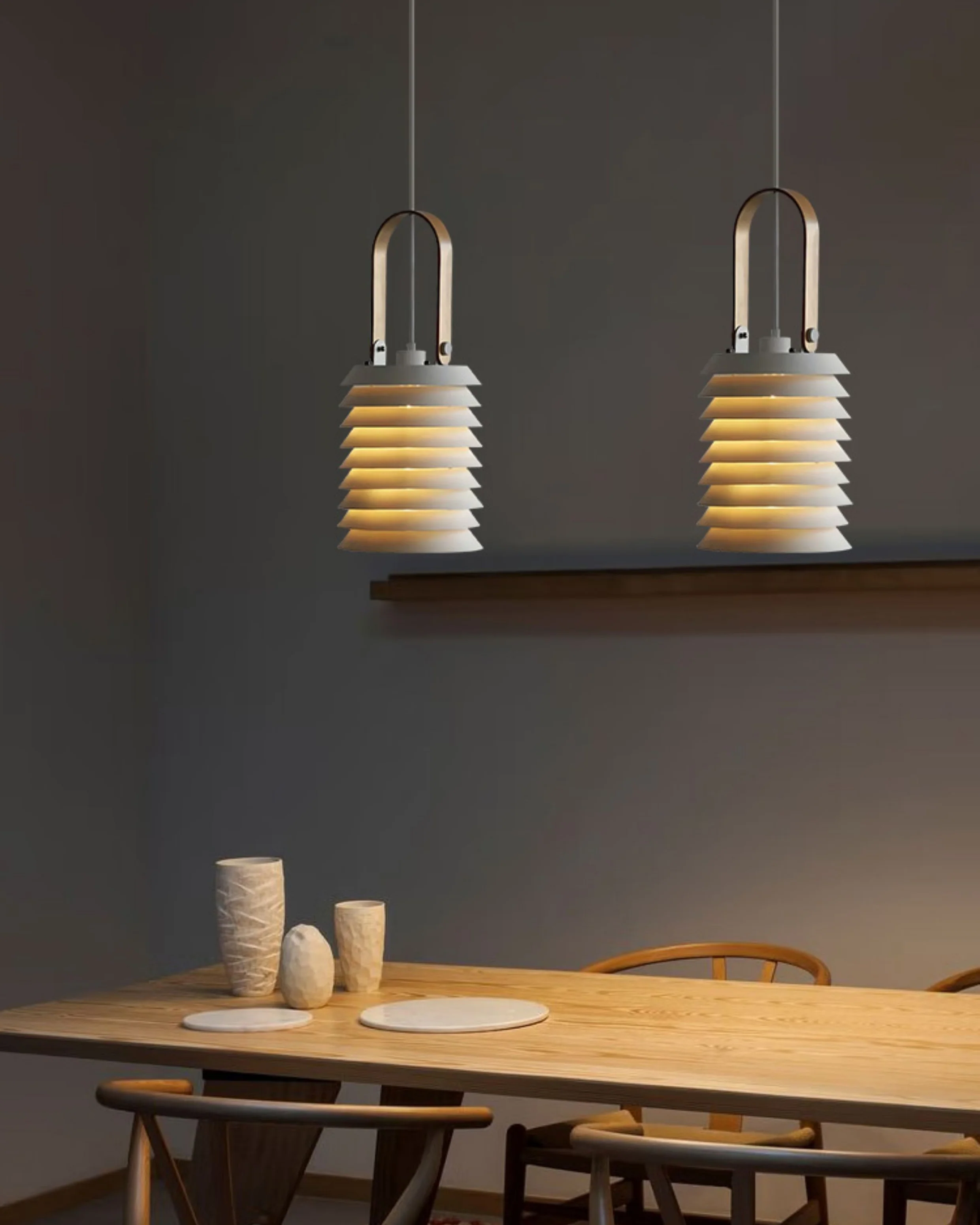 WOMO Minimalist Lantern Pendant Light-WM3015 - Image 7