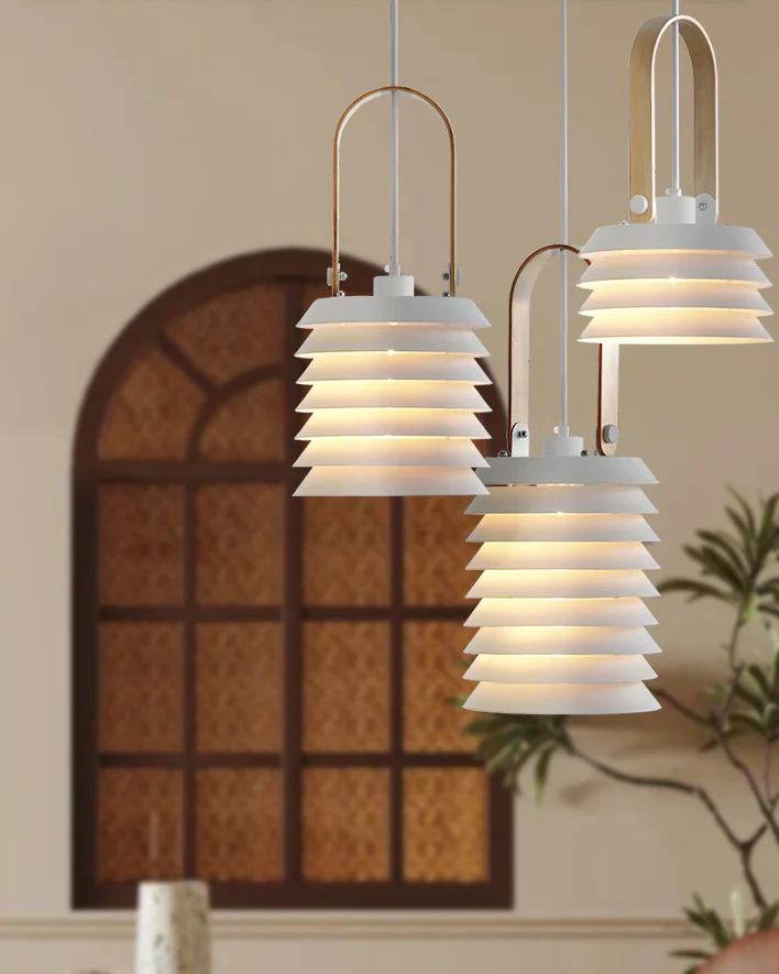WOMO Minimalist Lantern Pendant Light-WM3015 - Image 8