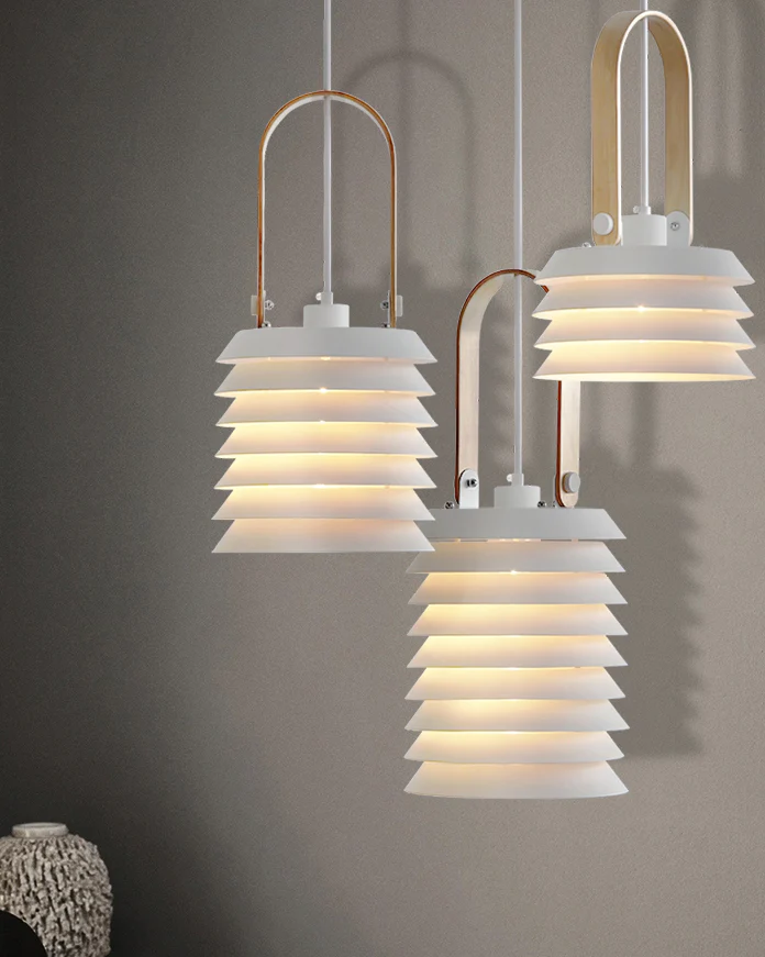 WOMO Minimalist Lantern Pendant Light-WM3015 - Image 9