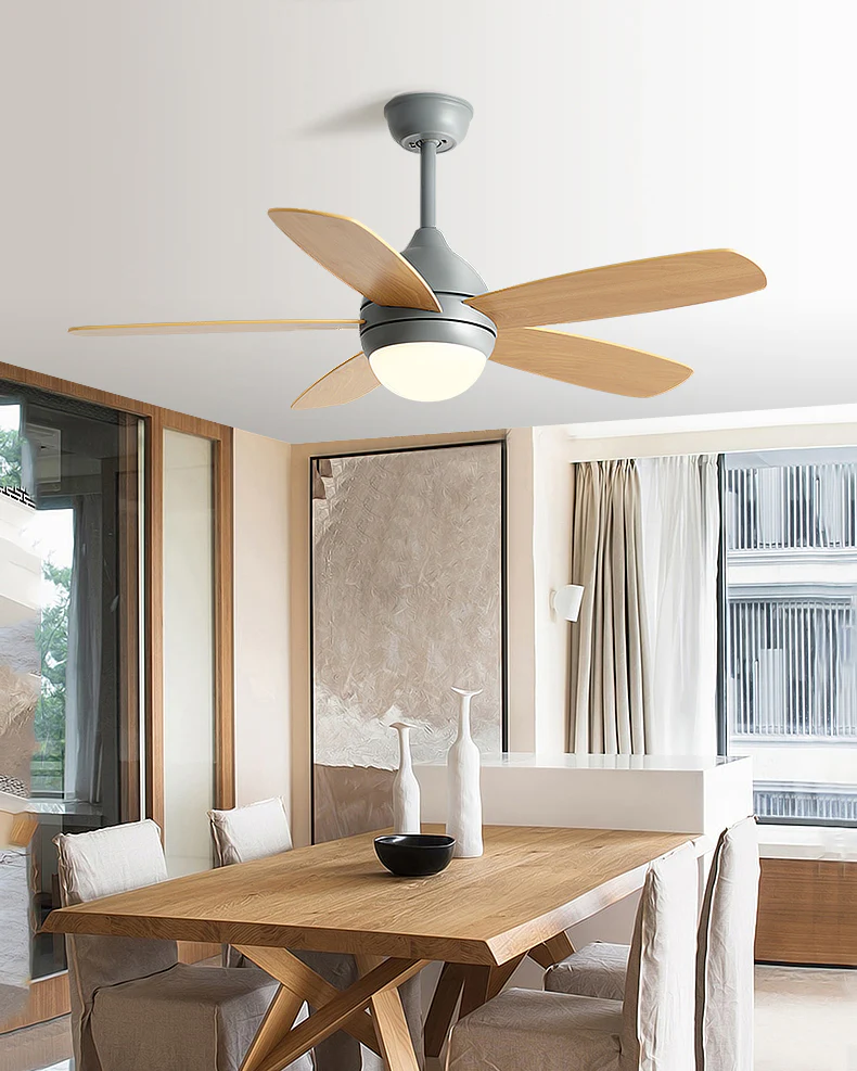 WOMO Modern 5 Blade Ceiling Fan Lamp - WM5247 - Image 12
