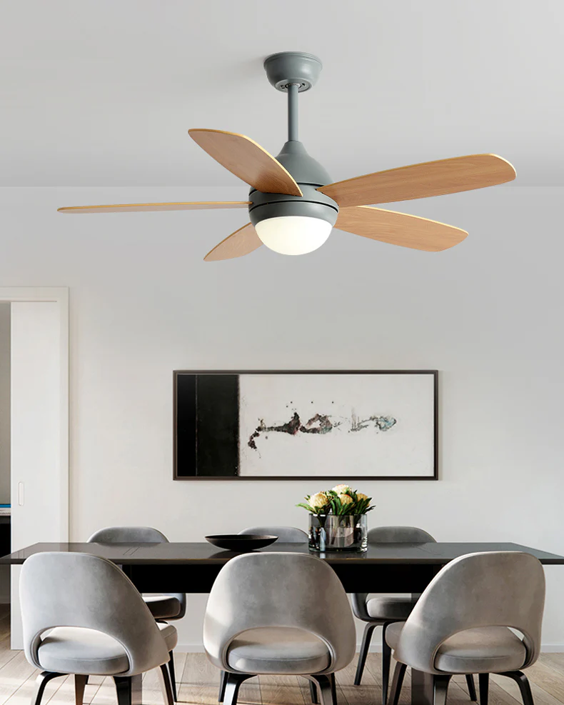 WOMO Modern 5 Blade Ceiling Fan Lamp - WM5247 - Image 13
