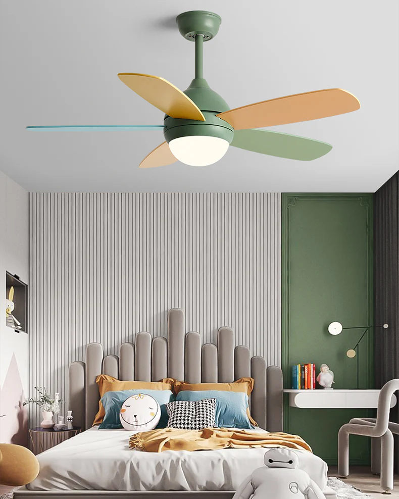 WOMO Modern 5 Blade Ceiling Fan Lamp - WM5247 - Image 20