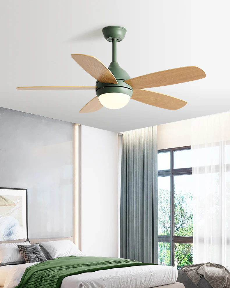 WOMO Modern 5 Blade Ceiling Fan Lamp - WM5247 - Image 9