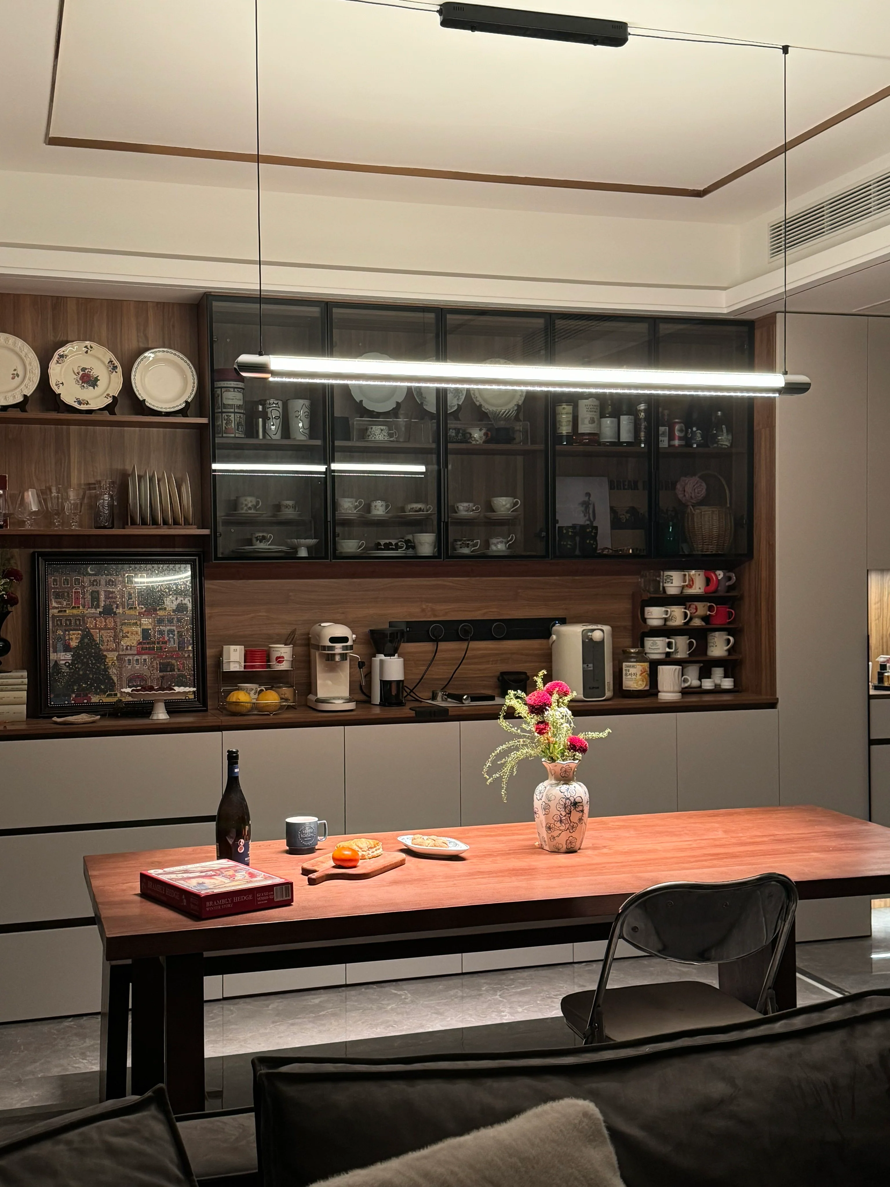 WOMO Black Linear Pendant Light - WM3225 - Image 22