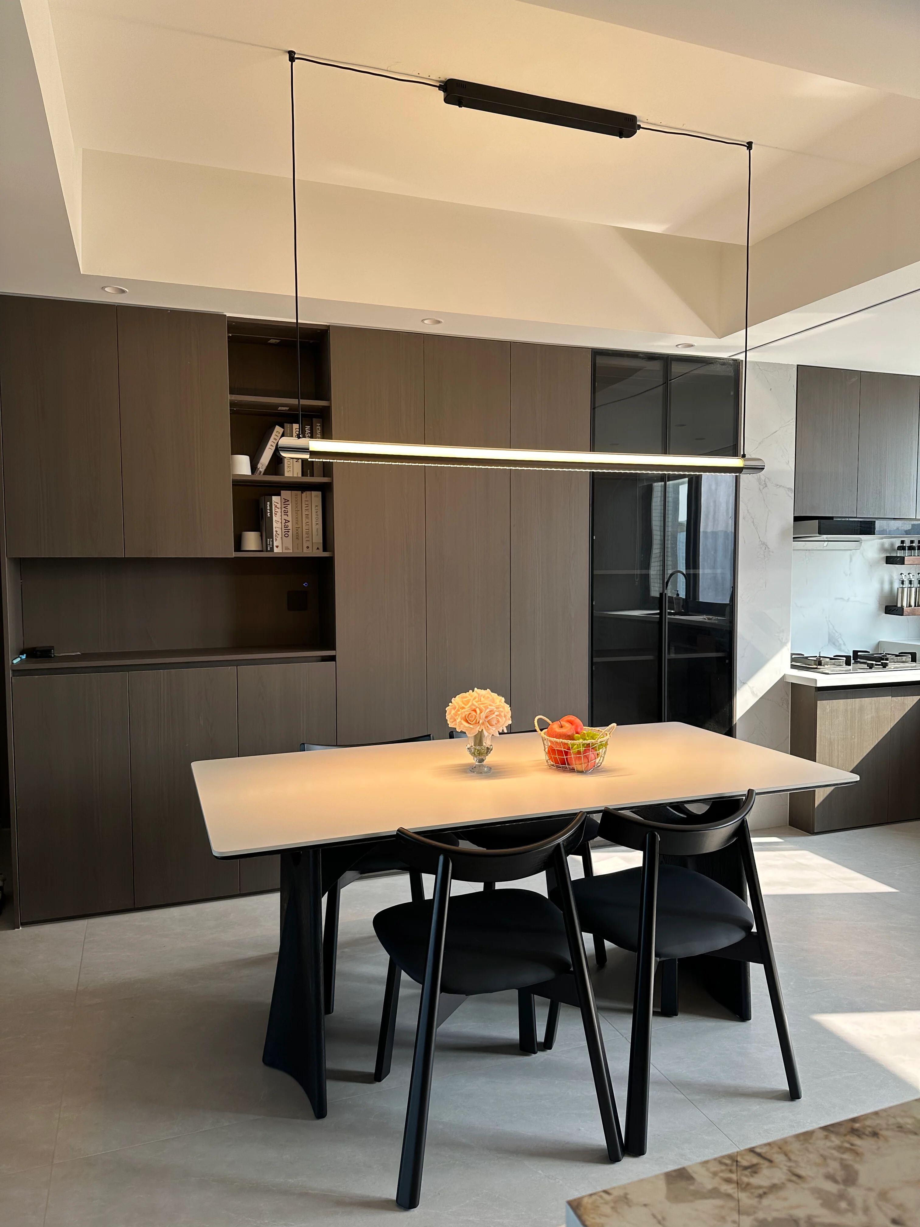 WOMO Black Linear Pendant Light - WM3225 - Image 23