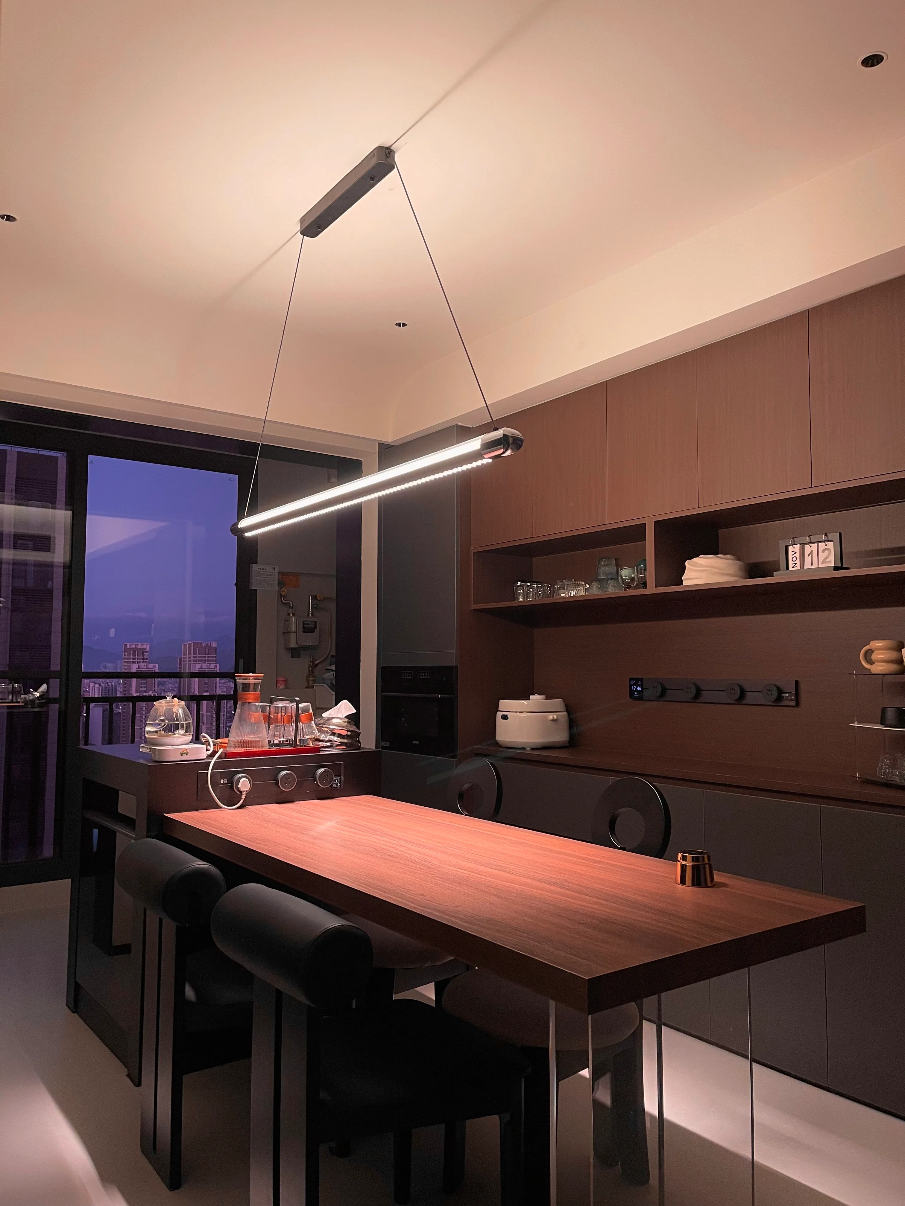 WOMO Black Linear Pendant Light - WM3225 - Image 25