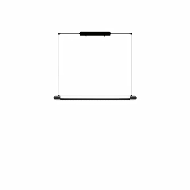 WOMO Black Linear Pendant Light - WM3225 - Image 26
