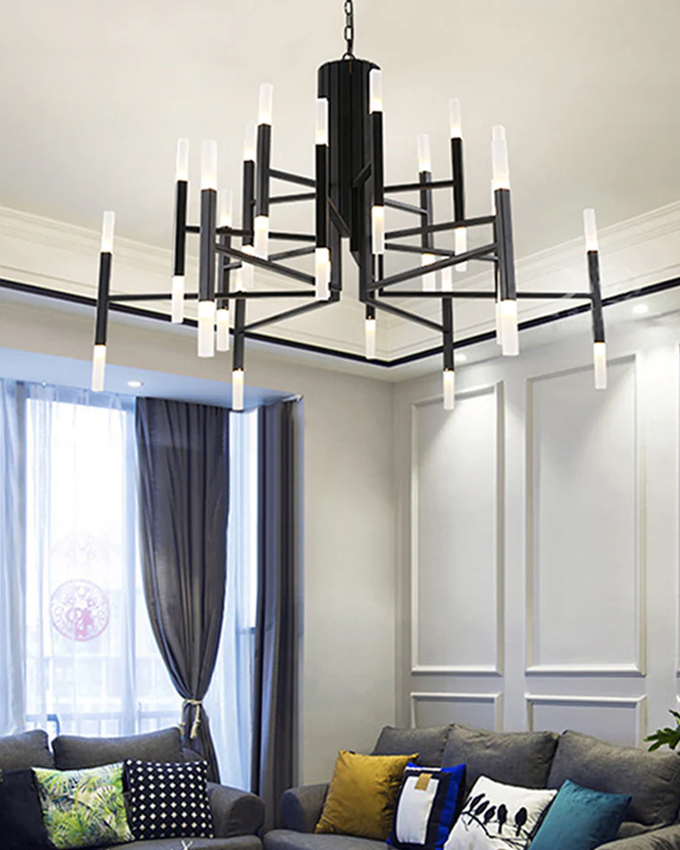 WOMO Modern Candlestick Chandelier-WM2516 - Image 13