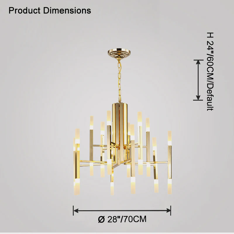 WOMO Modern Candlestick Chandelier-WM2516 - Image 18
