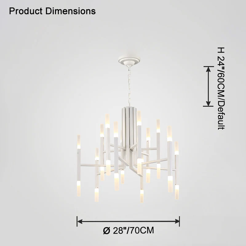 WOMO Modern Candlestick Chandelier-WM2516 - Image 22