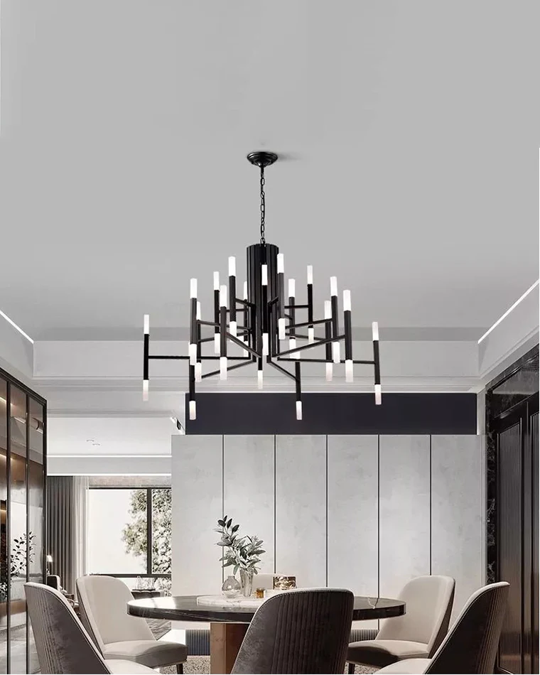 WOMO Modern Candlestick Chandelier-WM2516 - Image 8