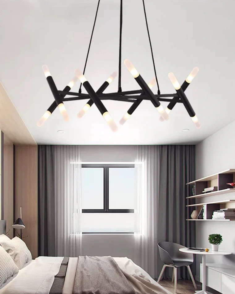 WOMO Modern Candlestick Chandelier-WM2517 - Image 11
