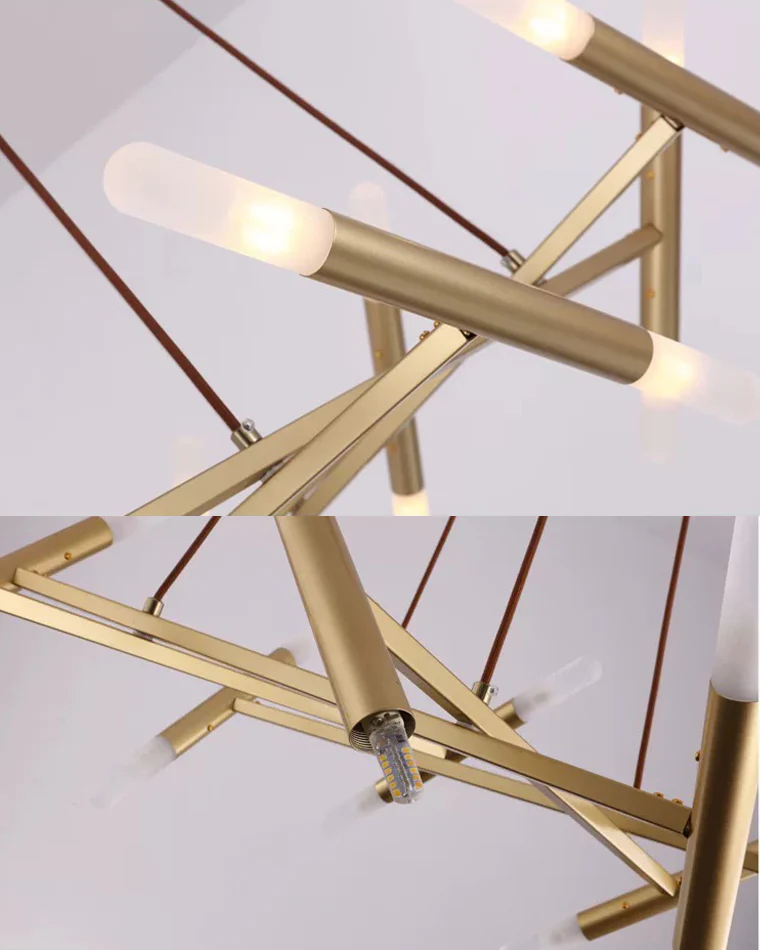 WOMO Modern Candlestick Chandelier-WM2517 - Image 13