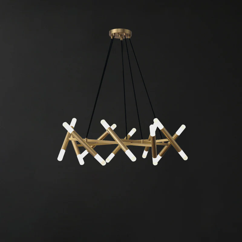 WOMO Modern Candlestick Chandelier-WM2517 - Image 19