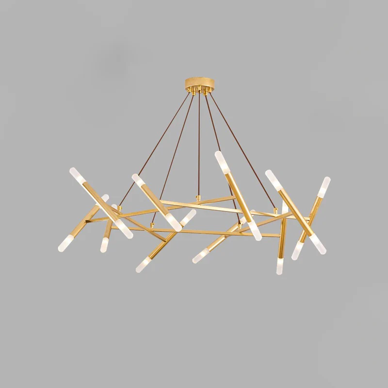 WOMO Modern Candlestick Chandelier-WM2517 - Image 23
