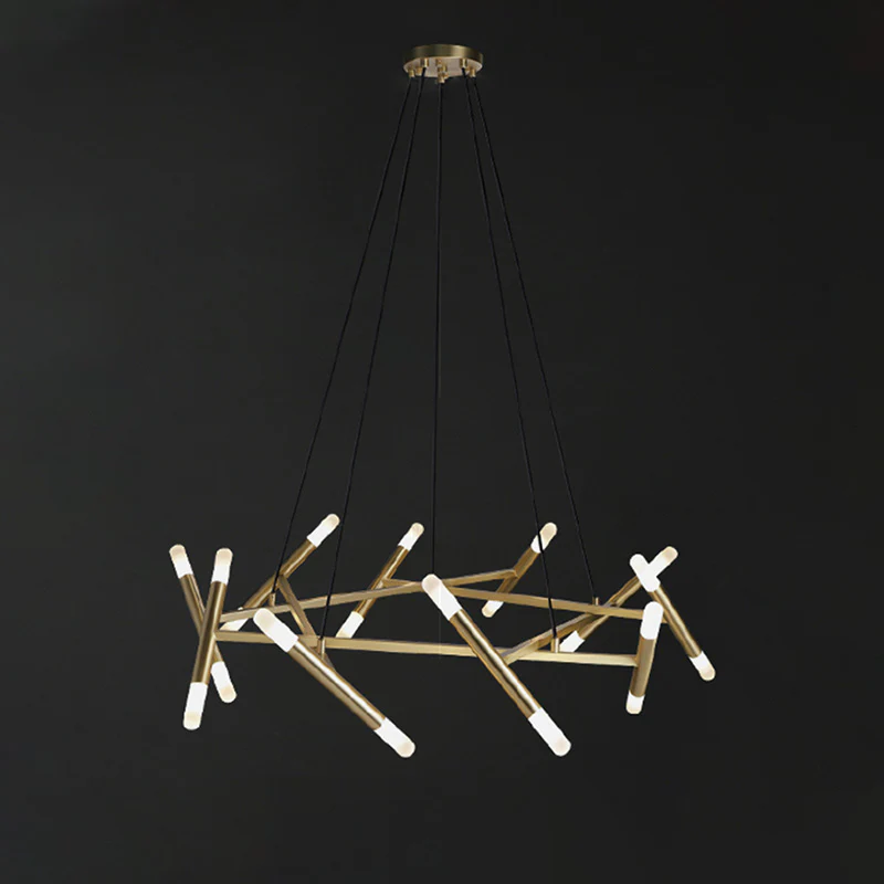 WOMO Modern Candlestick Chandelier-WM2517 - Image 25