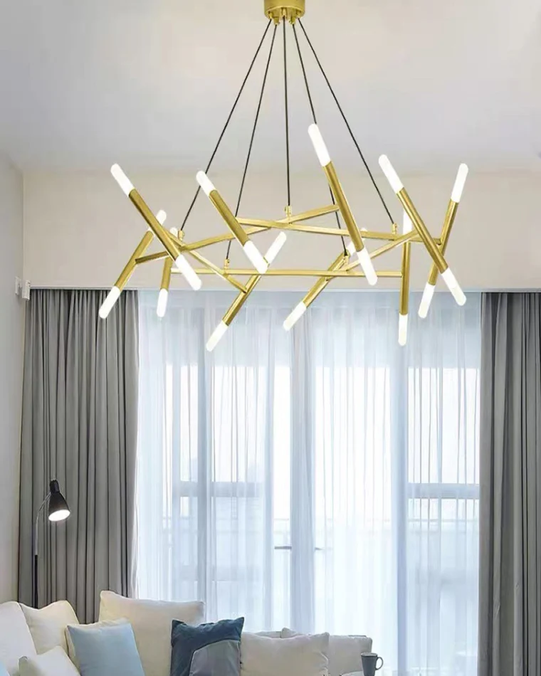 WOMO Modern Candlestick Chandelier-WM2517 - Image 5