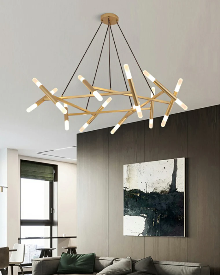 WOMO Modern Candlestick Chandelier-WM2517 - Image 6