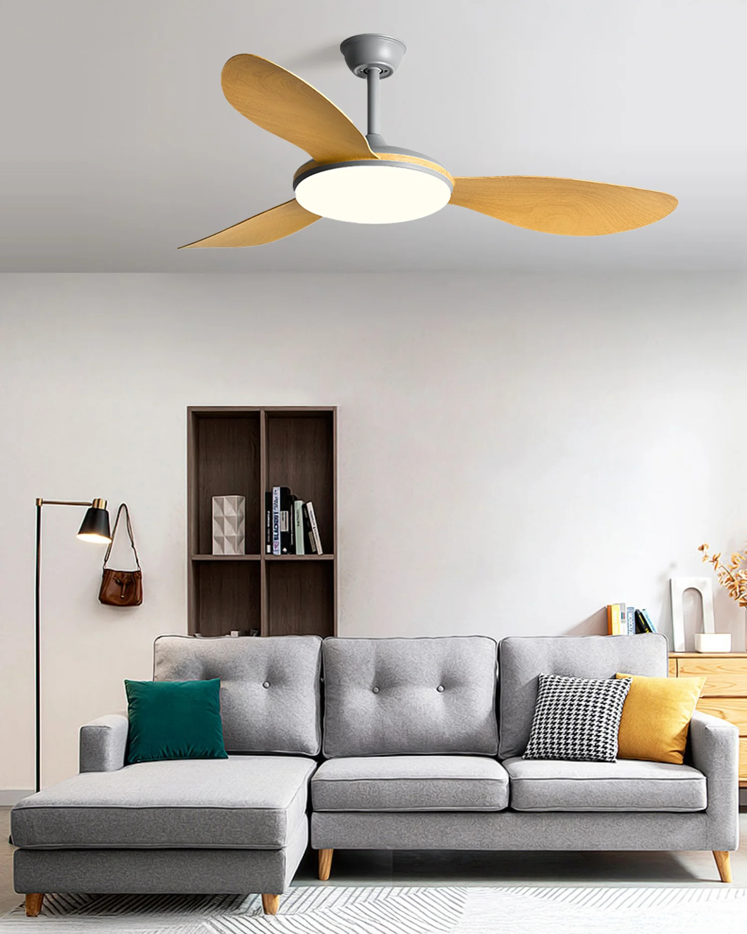 WOMO Modern Ceiling Fan Lamp - WM5192 - Image 11