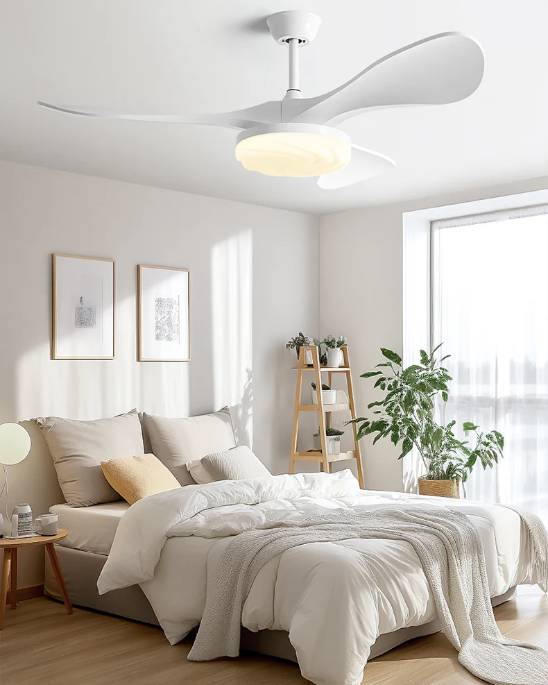 WOMO Modern Ceiling Fan With Bright Light - WM5256 - Image 13