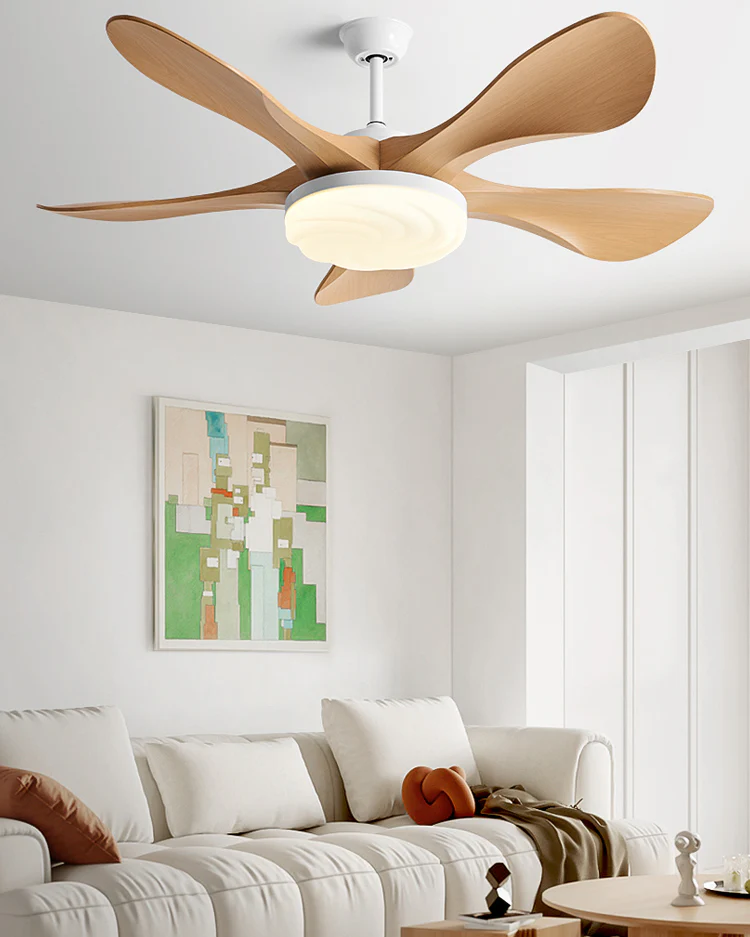 WOMO Modern Ceiling Fan With Bright Light - WM5256 - Image 17